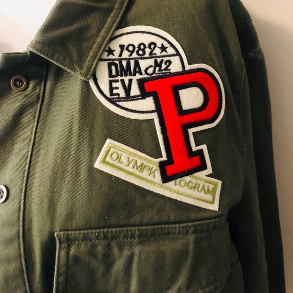 Utility Shacket With Patches - Picture 7 of 8